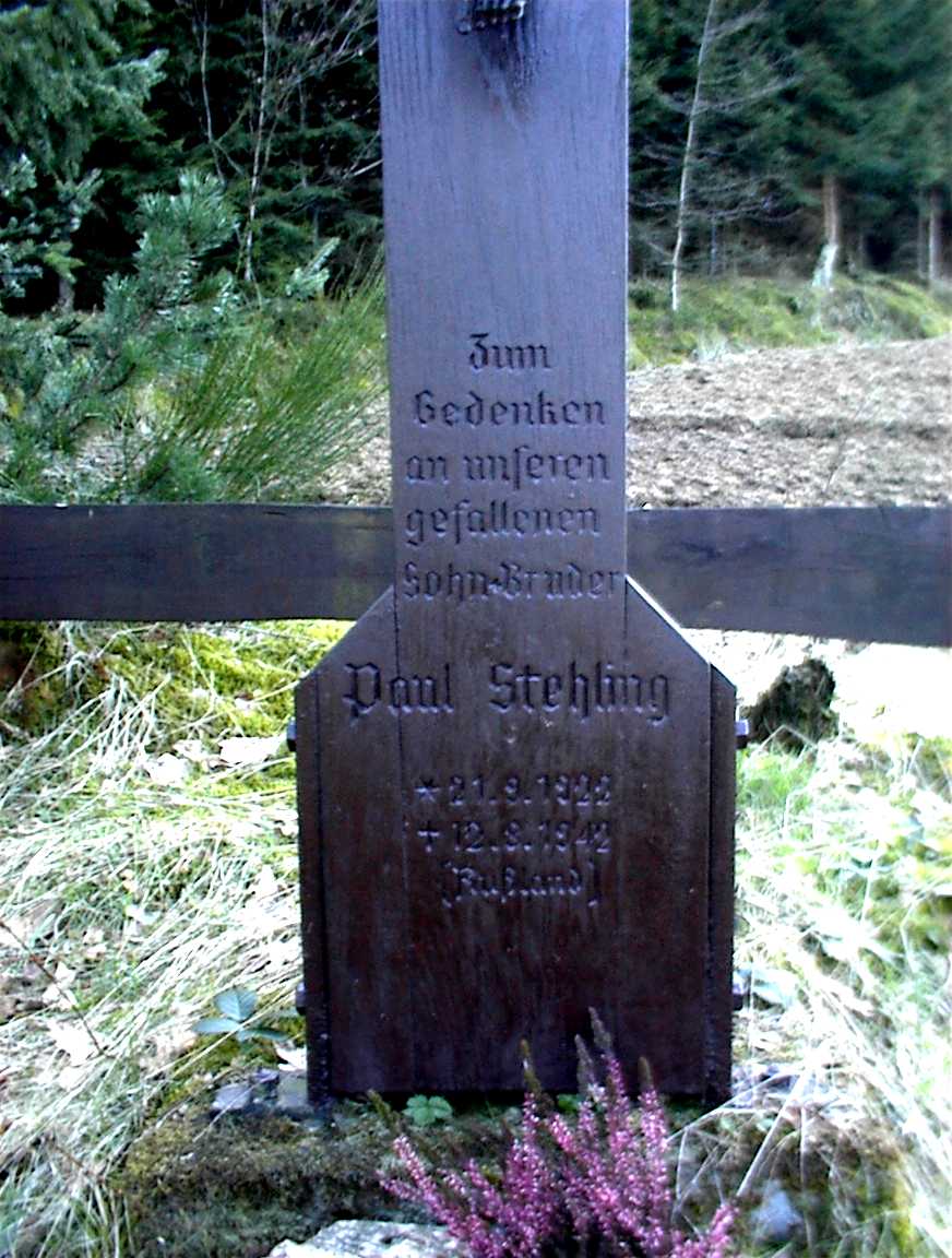 Bild 10: Inschrift am Kreuz